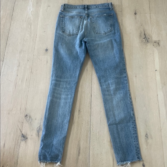 We The Free Distressed High Rise Button Fly Jeans - Picture 4 of 4